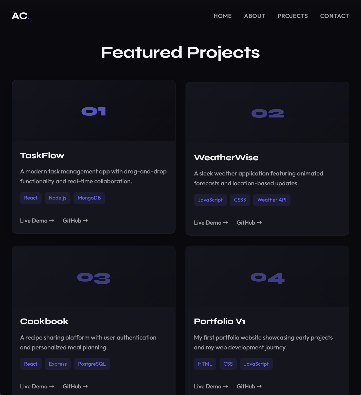 </s Portfolio Website